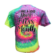 Load image into Gallery viewer, Bless this Mouth - Tie-Dye Minty Rainbow