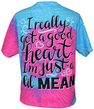 Load image into Gallery viewer, Lil Mean - Tie Dye Flo Blue/Pink