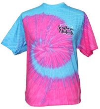 Load image into Gallery viewer, Lil Mean - Tie Dye Flo Blue/Pink