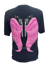 Load image into Gallery viewer, Guns and Wings - Pink/Black