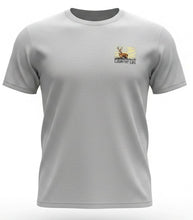 Load image into Gallery viewer, Country Life Deer Pond - Light Gray and Sunset Orange