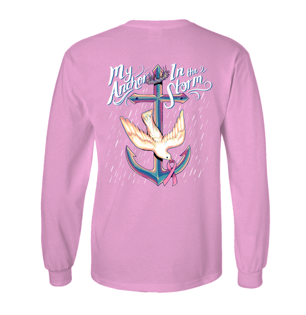 Storm Ribbon - Light Pink - Long Sleeve