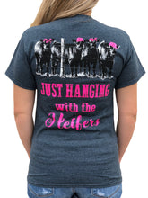 Load image into Gallery viewer, Hangin with Heifers - Gray/Pink