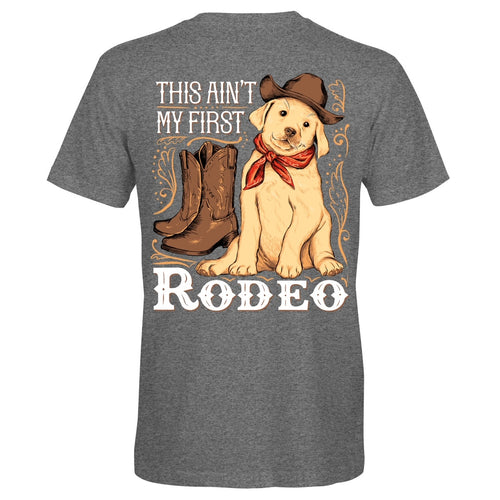 This Ain't My First Rodeo Dog - Grey