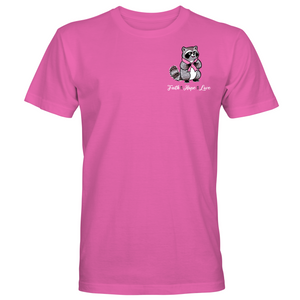 Breast Cancer Dandelion Raccoons