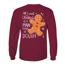 Load image into Gallery viewer, Long Sleeve Man Made of Dough Red
