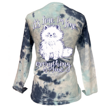 Load image into Gallery viewer, Everything&#39;s Fine Cat - Tie Dye