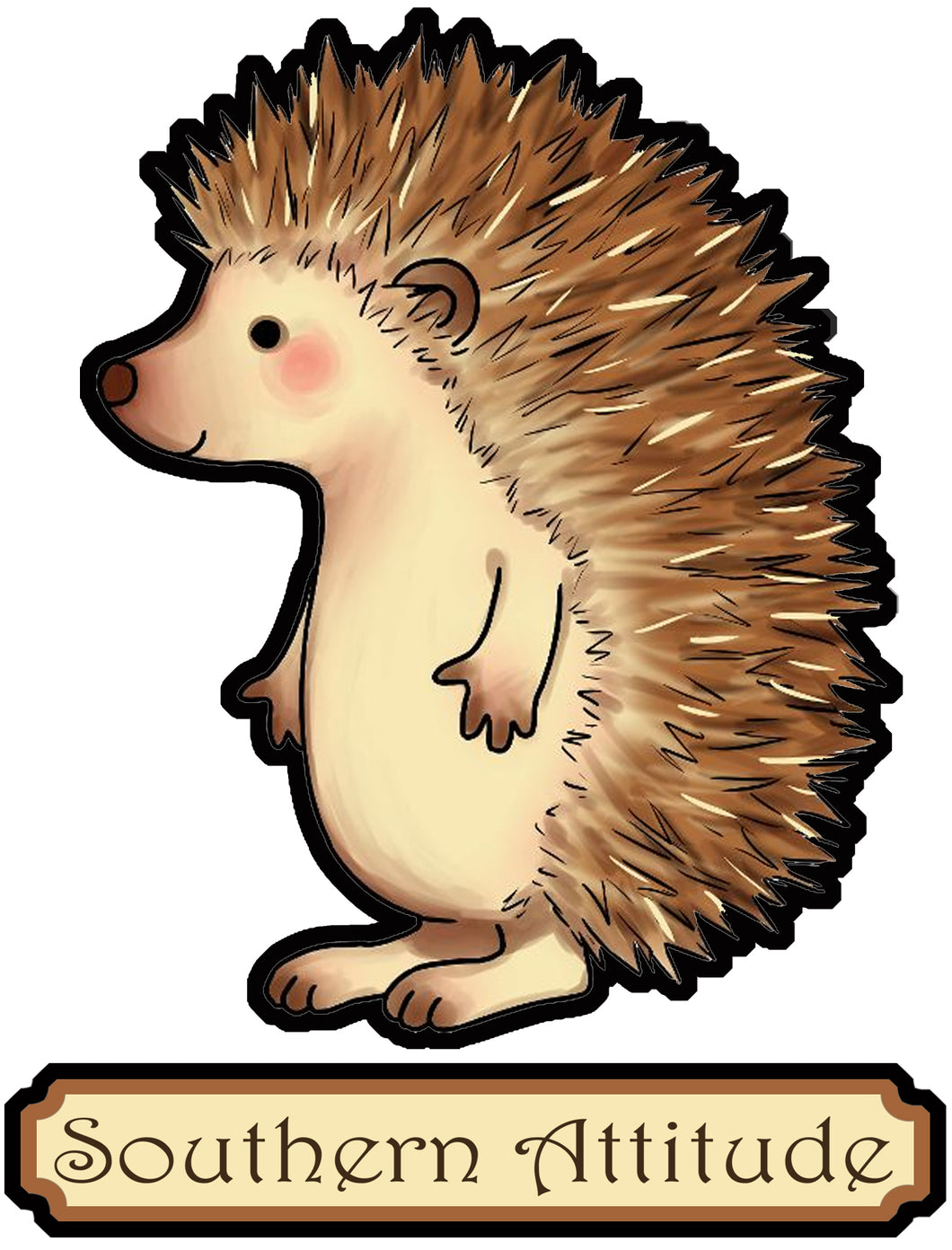 Hedgehog Decal