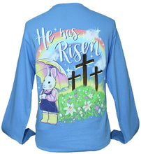 Load image into Gallery viewer, He has Risen  - Carolina Blue
