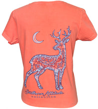 Load image into Gallery viewer, V-Neck Womens Moon Deer