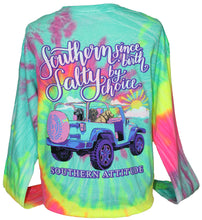 Load image into Gallery viewer, Jeep - Dark Tie Dye Minty Rainbow (XL only)