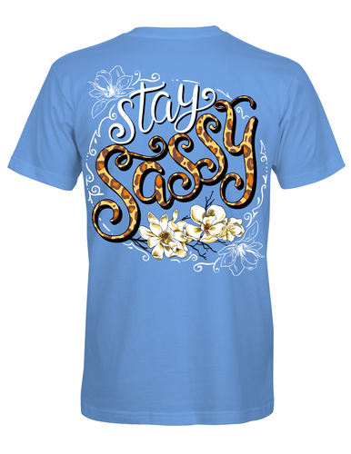 Stay Sassy - Carolina Blue