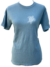 Load image into Gallery viewer, Tortuga Moon - Comfort Colors® - Compass Turtle - Ice Blue