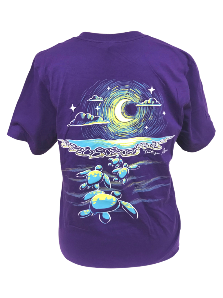 Tortuga Moon - Beach Turtles - Purple